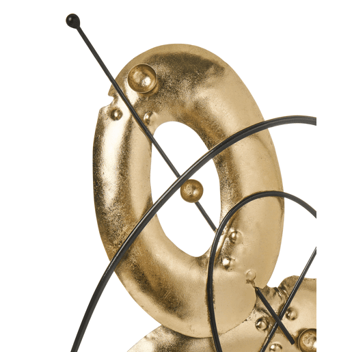 Acessório decorativo LUSK Metal Dourado
