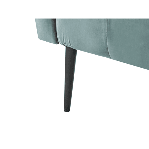 Chaise longue NANTILLY Veludo Azul esverdeado
