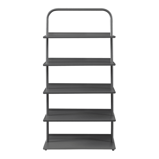Sapateira Poytya para 10 pares aço 119x60x32cm - Antracite en.casa