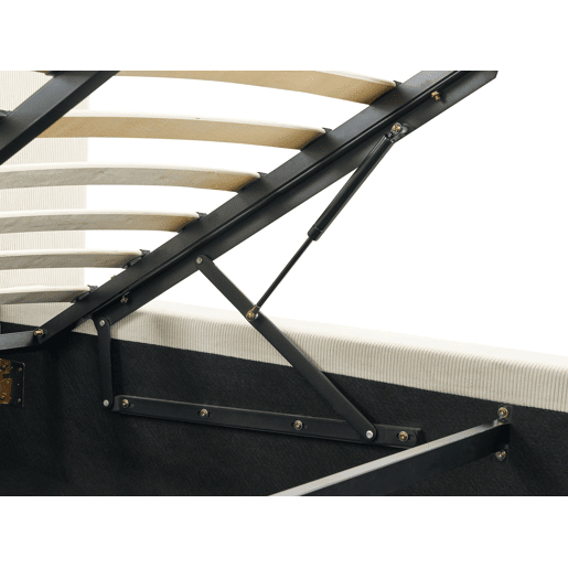 Cama baú Bombazine LILLEBONNE 140 x 200 cm Creme claro