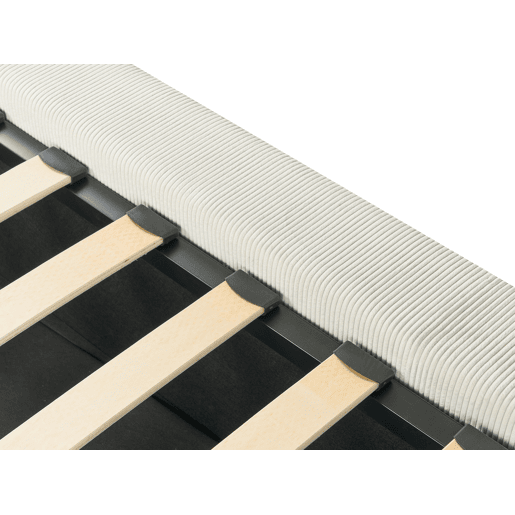 Cama baú Bombazine LILLEBONNE 140 x 200 cm Creme claro