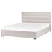 Beliani Cama con almacenaje Poliéster ROUEN 188x214 Beliani Cama con almacenaje Poliéster ROUEN 188x214 Beige