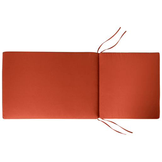 Conjunto de 6 almofadas de encosto JAVAAMANTEA PREMIUM 50 x 70 cm Vermelho