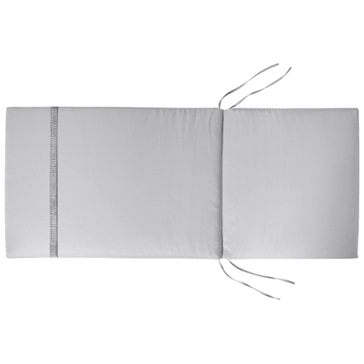 Conjunto de 2 almofadas de encostoassento JAVAAMANTEA PREMIUM 50 x 70 cm Cinzento claro