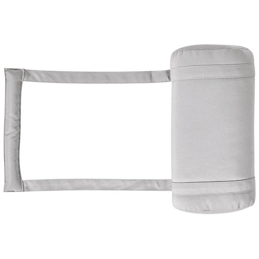 Conjunto de 2 almofadas de encostoassento JAVAAMANTEA PREMIUM 50 x 70 cm Cinzento claro