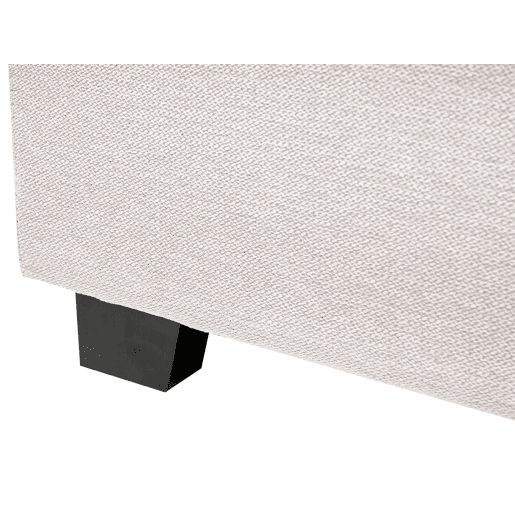 Cama de água Tecido ROUEN 160 x 200 cm Creme claro
