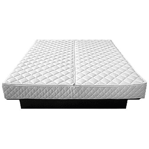 Cama de água Tecido ROUEN 160 x 200 cm Creme claro