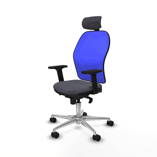 Cadeira de Escritório Piqueras y Crespo 2D086N2 Cinzento escuro
