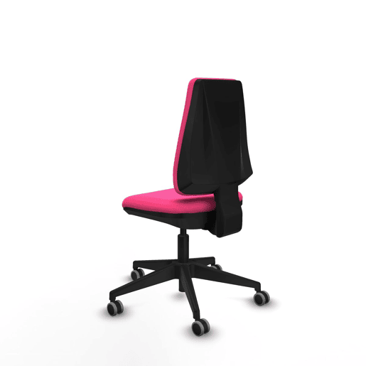 Cadeira de Escritório Elche CP Piqueras y Crespo B00066G Cor de Rosa