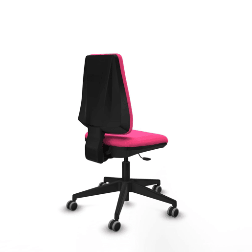 Cadeira de Escritório Elche CP Piqueras y Crespo B00066G Cor de Rosa