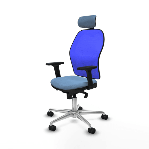 Cadeira de Escritório Piqueras y Crespo 2D086N2 Azul celeste