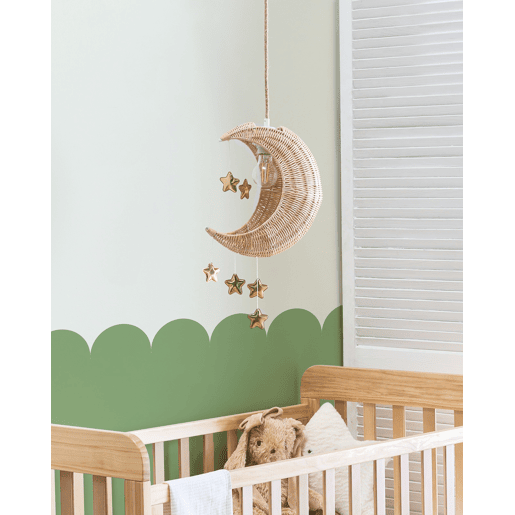 Candeeiro suspenso ORCHON Rattan Lua Natural Candeeiro suspenso ORCHON Rattan Lua Natural
