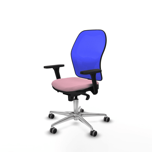 Cadeira de Escritório Piqueras y Crespo 3D086G0 Cor de Rosa