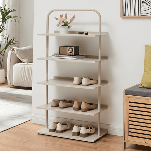 Sapateira Poytya para 10 pares aço 119x60x32cm - Champaghe en.casa