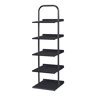 Sapateira Poytya para 5 pares Aço 96 x 34 x 32 cm Preto en.casa