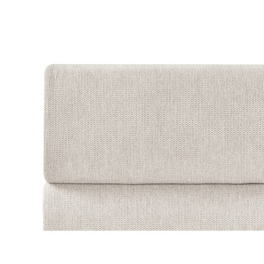 Cama baú Linho sintético BONIFACIO 140 x 200 cm Cinzento