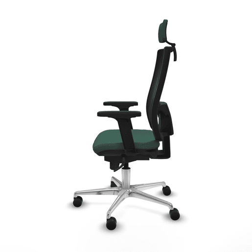 Cadeira de escritório com apoio para a cabeça Piqueras y Crespo 2D086N2 Verde