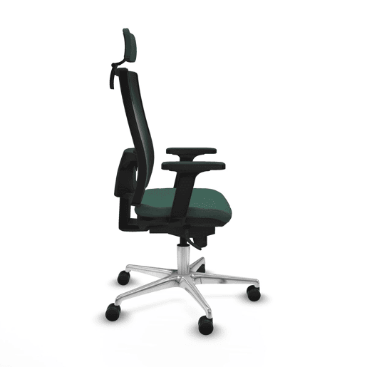 Cadeira de escritório com apoio para a cabeça Piqueras y Crespo 2D086N2 Verde
