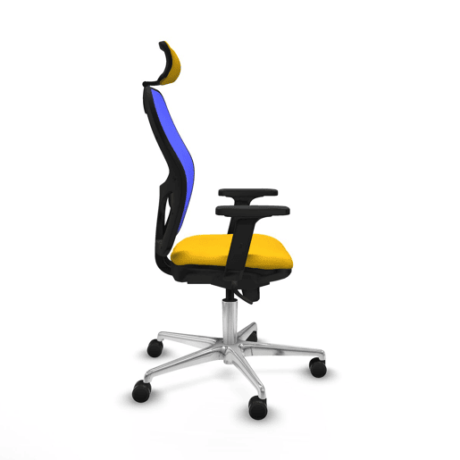 Cadeira de Escritório Jorquera Piqueras y Crespo 2D086N2 Amarelo