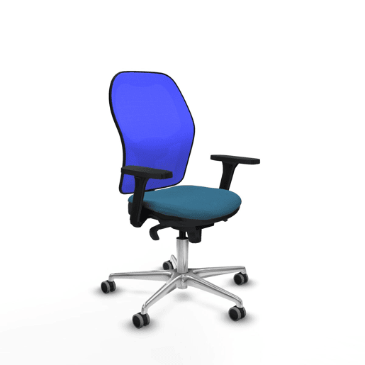 Cadeira de Escritório Piqueras y Crespo 3D086G0 Azul Verde petróleo