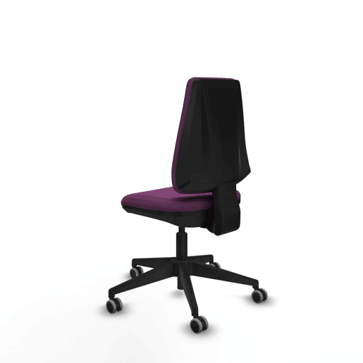 Cadeira de Escritório Piqueras y Crespo B00066G Roxo