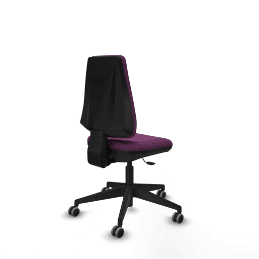 Cadeira de Escritório Piqueras y Crespo B00066G Roxo