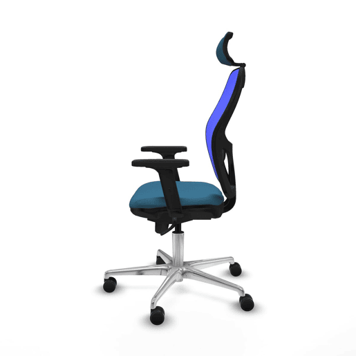 Cadeira de Escritório Piqueras y Crespo 2D086N2 Azul Verde petróleo