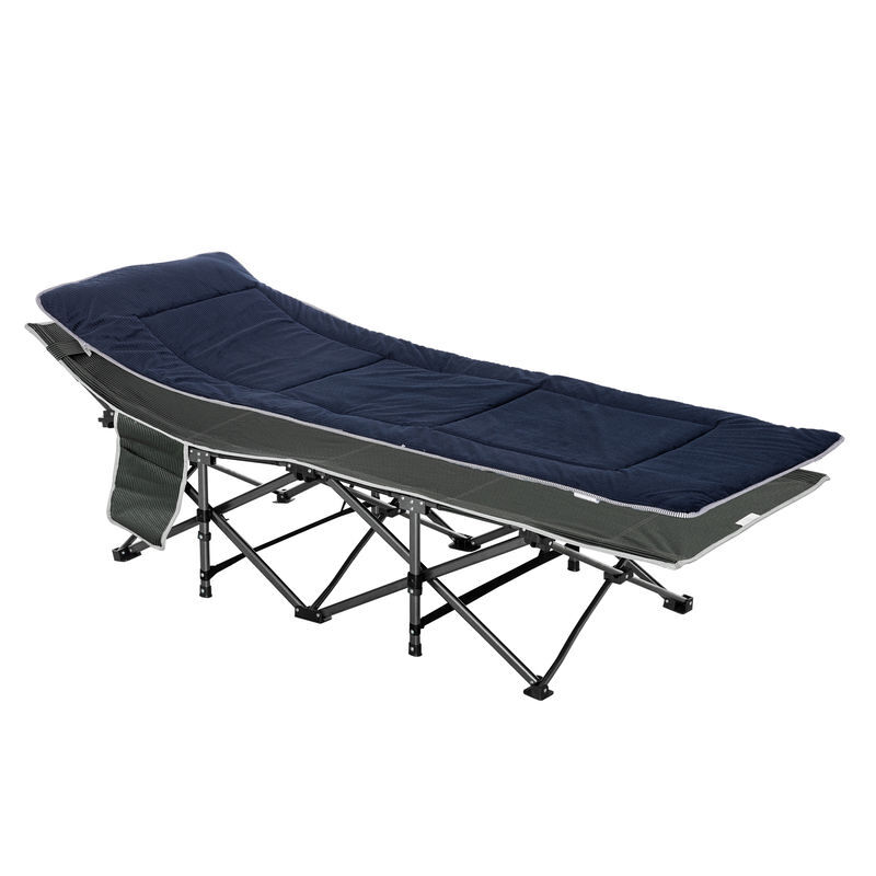 Cama de Camping Acero, Tela Oxford Outsunny