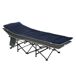 Cama de Camping Acero, Tela Oxford Outsunny Cama de Camping Acero, Tela Oxford Outsunny Azul