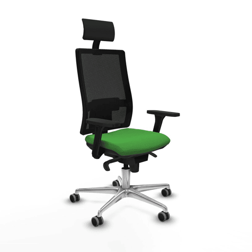 Cadeira de escritório com apoio para a cabeça Piqueras y Crespo 3D086G1 Verde
