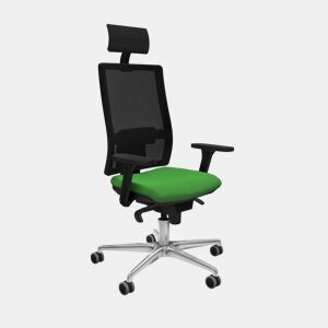 Cadeira de escritório com apoio para a cabeça Piqueras y Crespo 3D086G1 Verde