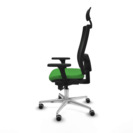 Cadeira de escritório com apoio para a cabeça Piqueras y Crespo 3D086G1 Verde