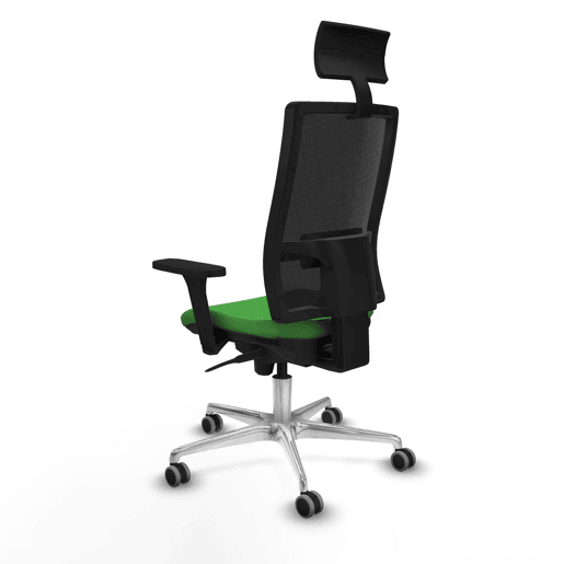 Cadeira de escritório com apoio para a cabeça Piqueras y Crespo 3D086G1 Verde