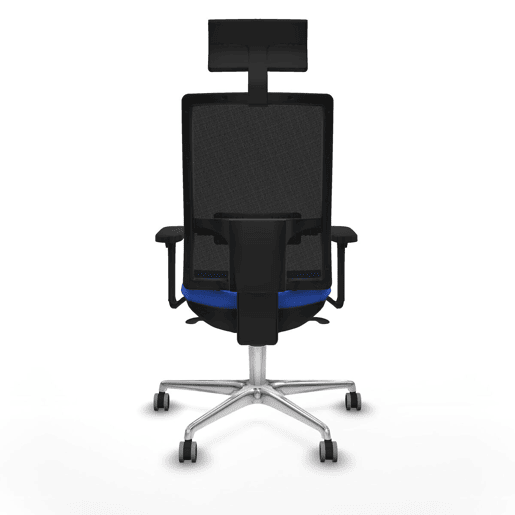 Cadeira de escritório com apoio para a cabeça Piqueras y Crespo 3D086G1 Azul