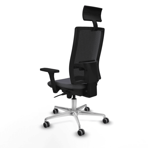 Cadeira de escritório com apoio para a cabeça Piqueras y Crespo 3D086G1 Cinzento escuro