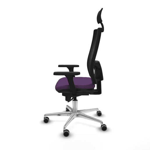 Cadeira de escritório com apoio para a cabeça Piqueras y Crespo 3D086G1 Roxo