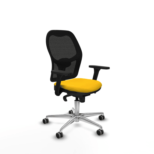 Cadeira de Escritório Jorquera Piqueras y Crespo 3D086G0 Amarelo