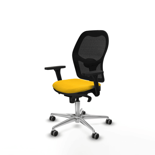 Cadeira de Escritório Jorquera Piqueras y Crespo 3D086G0 Amarelo