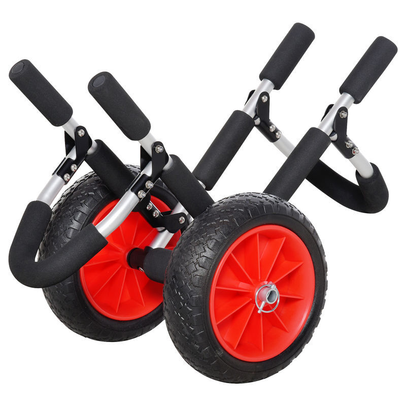 Carrito de Transporte Aluminio, NBR HOMCOM