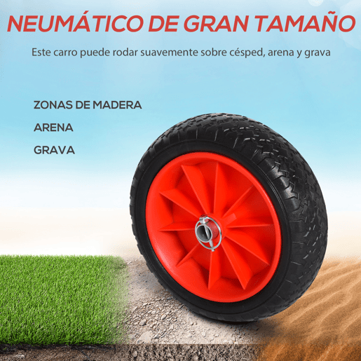 HOMCOM Carrinho de Transporte para Prancha de Surf Carrinho de Transporte Dobrável com 2 Rodas Carga Máxima 45 kg e Estrutura de Alumínio para Prancha de Surf com Espessura Inferior a 12,5 cm 64x55x38,5 cm Preto e Vermelho