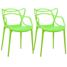 Cadeira Thonet verde