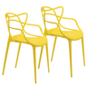 Cadeira Thonet amarela
