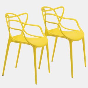Cadeira Thonet amarela