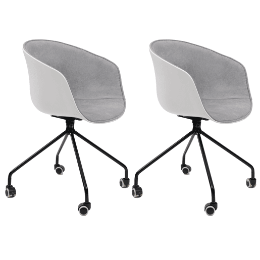 Cadeira Cute Wheels cinzenta