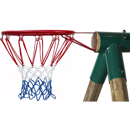 Cesto de basquetebol universal para estrutura de madeira