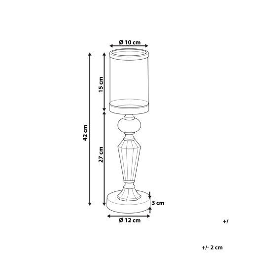 Beliani Candelabro BONAO Beliani Candelabro BONAO