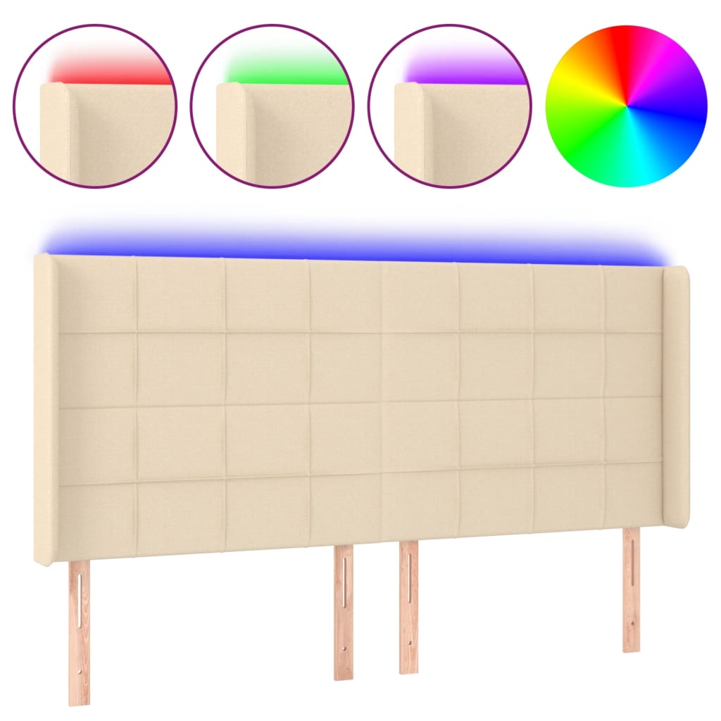 Cabecero Con Led 163 Crema