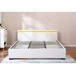 Cama Led "NICO" 214x168 Cama Led "NICO" 214x168 Blanco