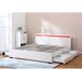 Cama Led "NICO" 214x168 Cama Led "NICO" 214x168 Blanco