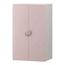 Armário de criança Sandnes com 2 portas 123x60x40 cm BrancoRosaen.casa